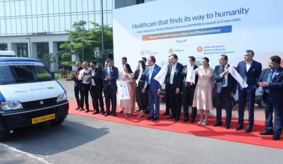 Thumbnail for Aster Volunteers expands mobile healthcare access with five new units in India