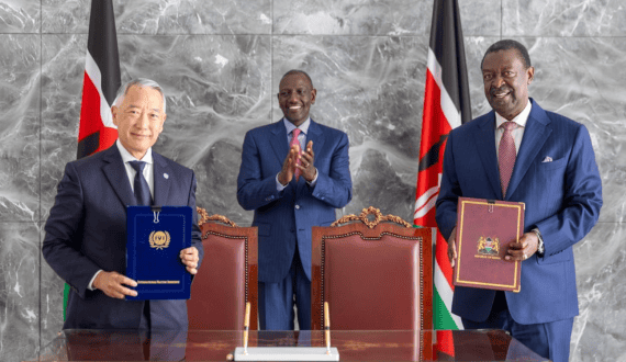 Thumbnail for Kenya signs landmark IVI agreement to host the Africa vaccine research hub in Nairobi