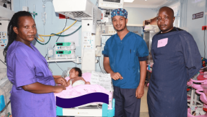 AGC Tenwek Hospital performs Kenya’s first keyhole surgery on newborn