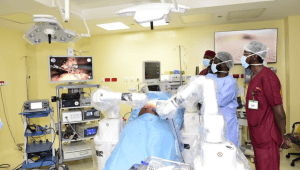 Aga Khan University Hospital performs region’s first robotic-assisted gallbladder surgery