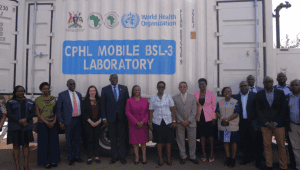 Uganda receives mobile biosafety laboratory to strengthen response to Ebola outbreak