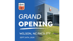 ABEC to open new biopharmaceutical manufacturing facility in North Carolina