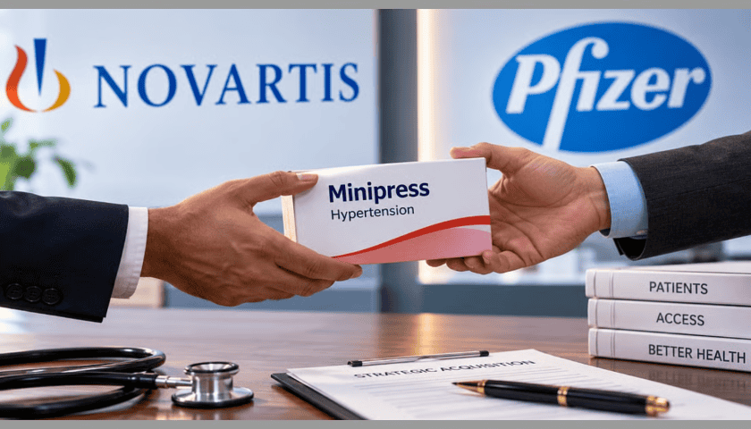 Thumbnail for Novartis India expands cardiovascular footprint with US$132M acquisition of Pfizer’s Minipress
