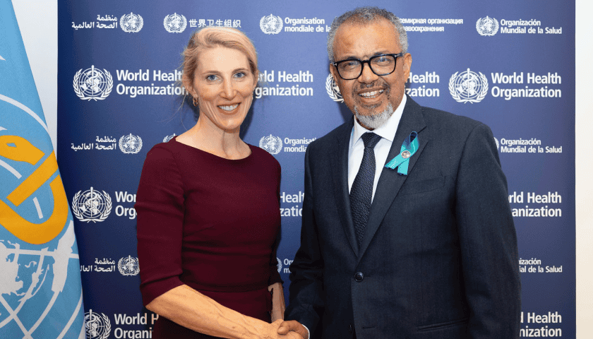 Thumbnail for WHO appoints Dr. Vanessa Kerry as Special Envoy to strengthen sustainable health financing