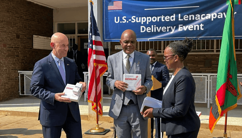 Thumbnail for Zambia receives first US-funded Lenacapavir shipment for HIV prevention