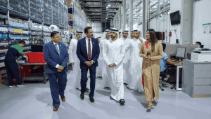 Crown Prince of Dubai inspects regional healthcare logistics hub at Aster Pharmacy