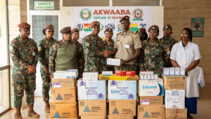 GHANCOY 5 supports Guinea-Bissau Hospital with medicines under ECOWAS mission